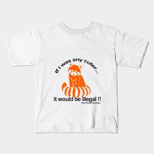 Red Panda Cuter Kids T-Shirt